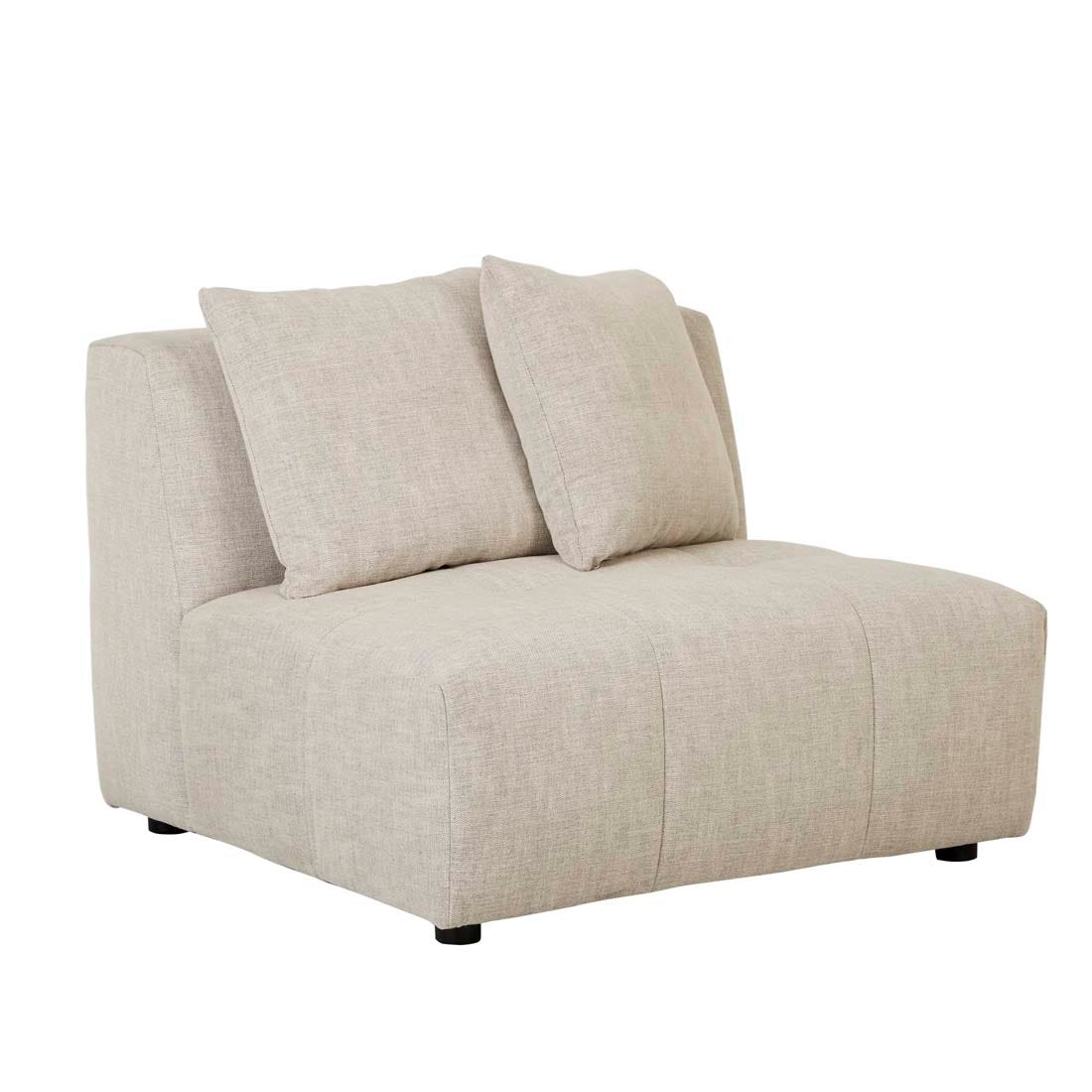 Sidney Slouch 1 Seater Centre Sofa - GlobeWest