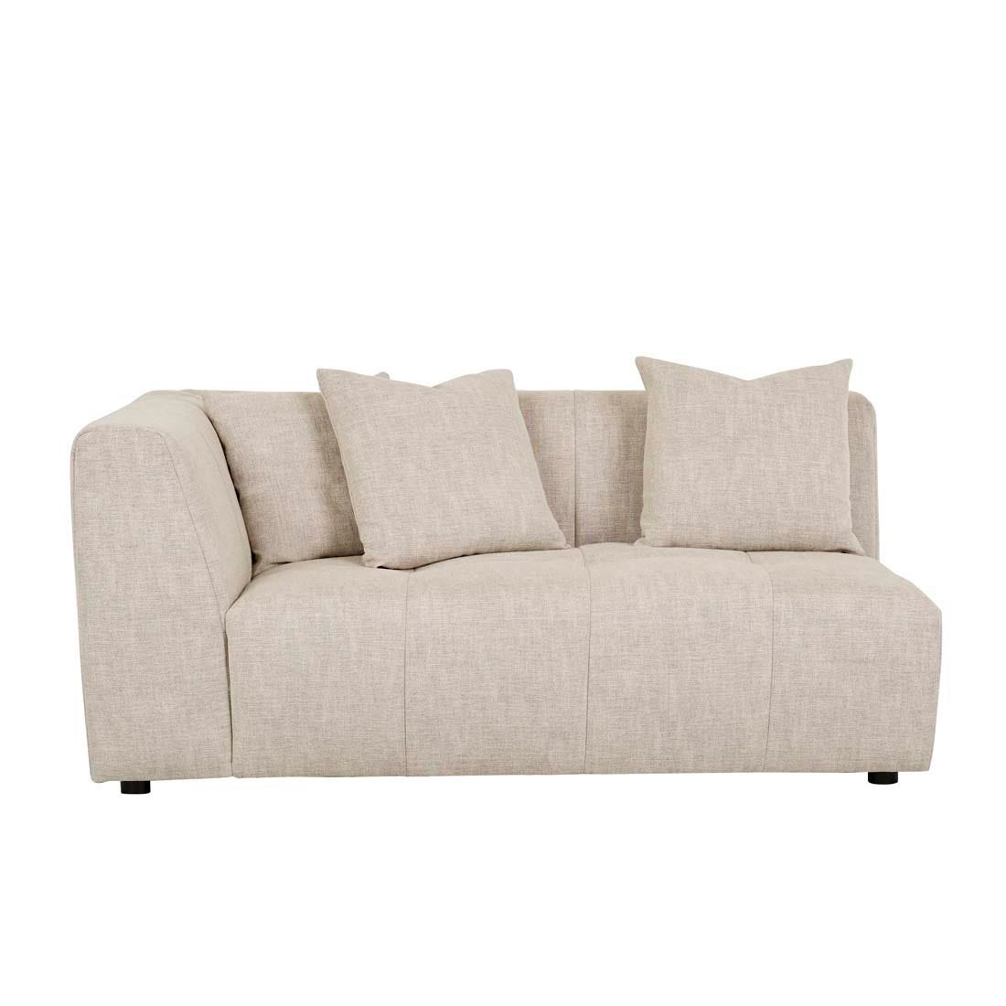 Sidney Slouch 2 Seater Left Arm Sofa - GlobeWest