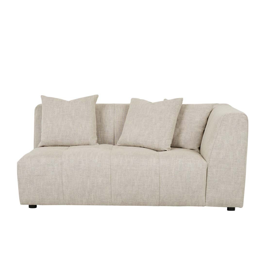Sidney Slouch 2 Seater Right Arm Sofa - GlobeWest