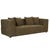 Sidney Slouch 3 Seater Sofa - Copeland Olive - GlobeWest