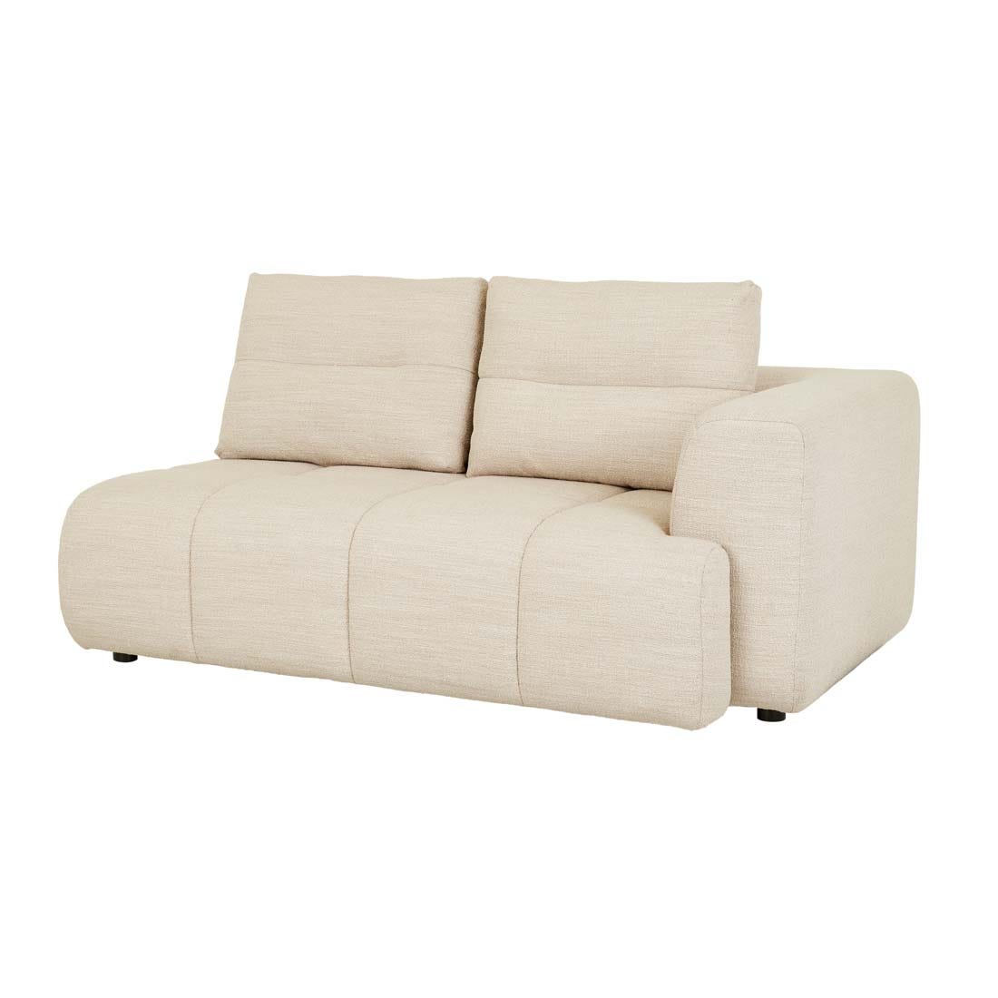 Sidney Tullio 2 Seater Right Arm Sofa - GlobeWest