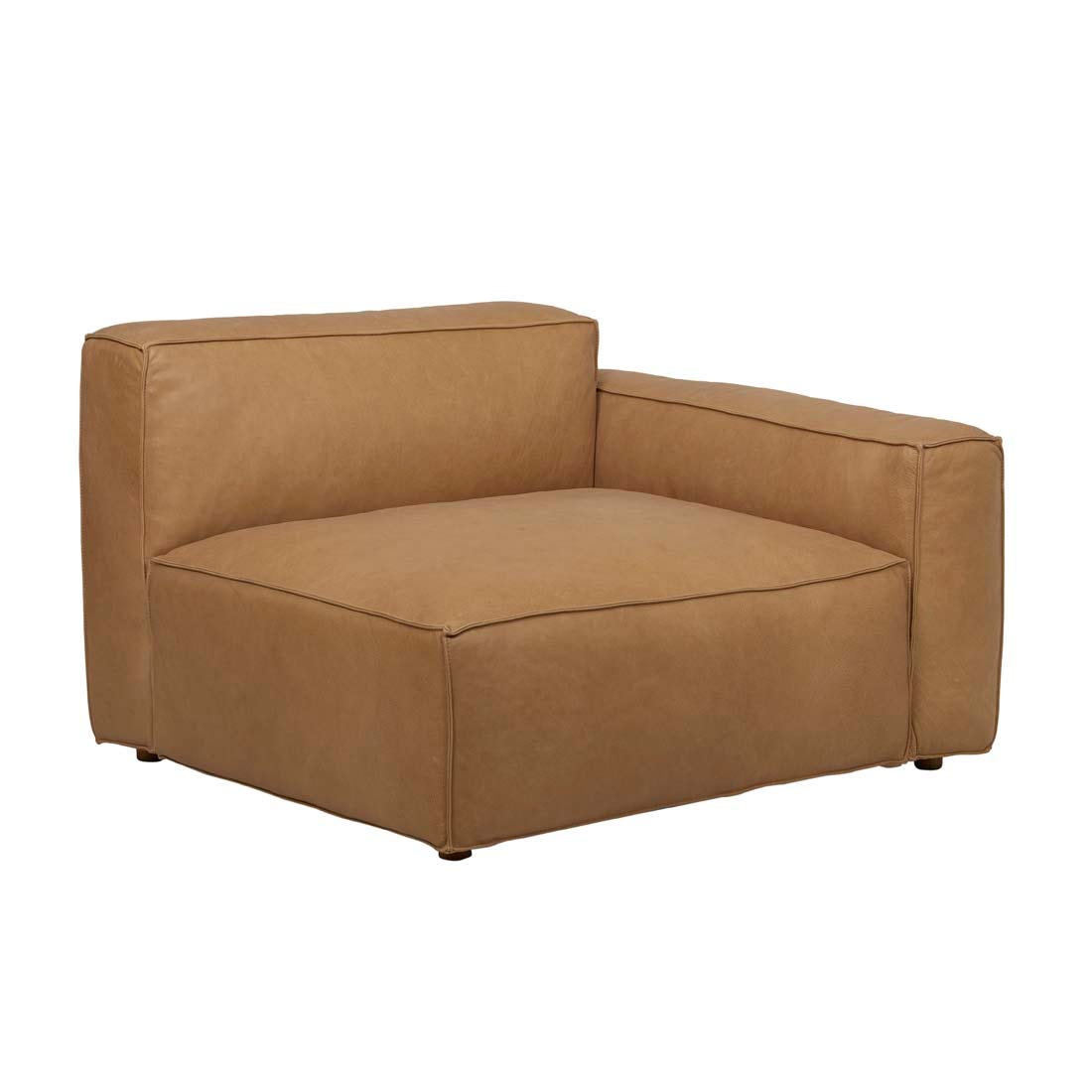 Sketch Baker 1 Seater Right Arm Sofa - GlobeWest