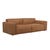 Sketch Baker 3 Seater Sofa - Camel Leather - GlobeWest