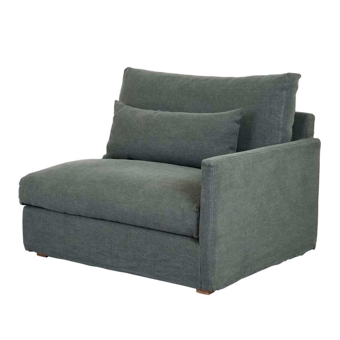 Sketch Island 1 Seater Right Sofa - GlobeWest