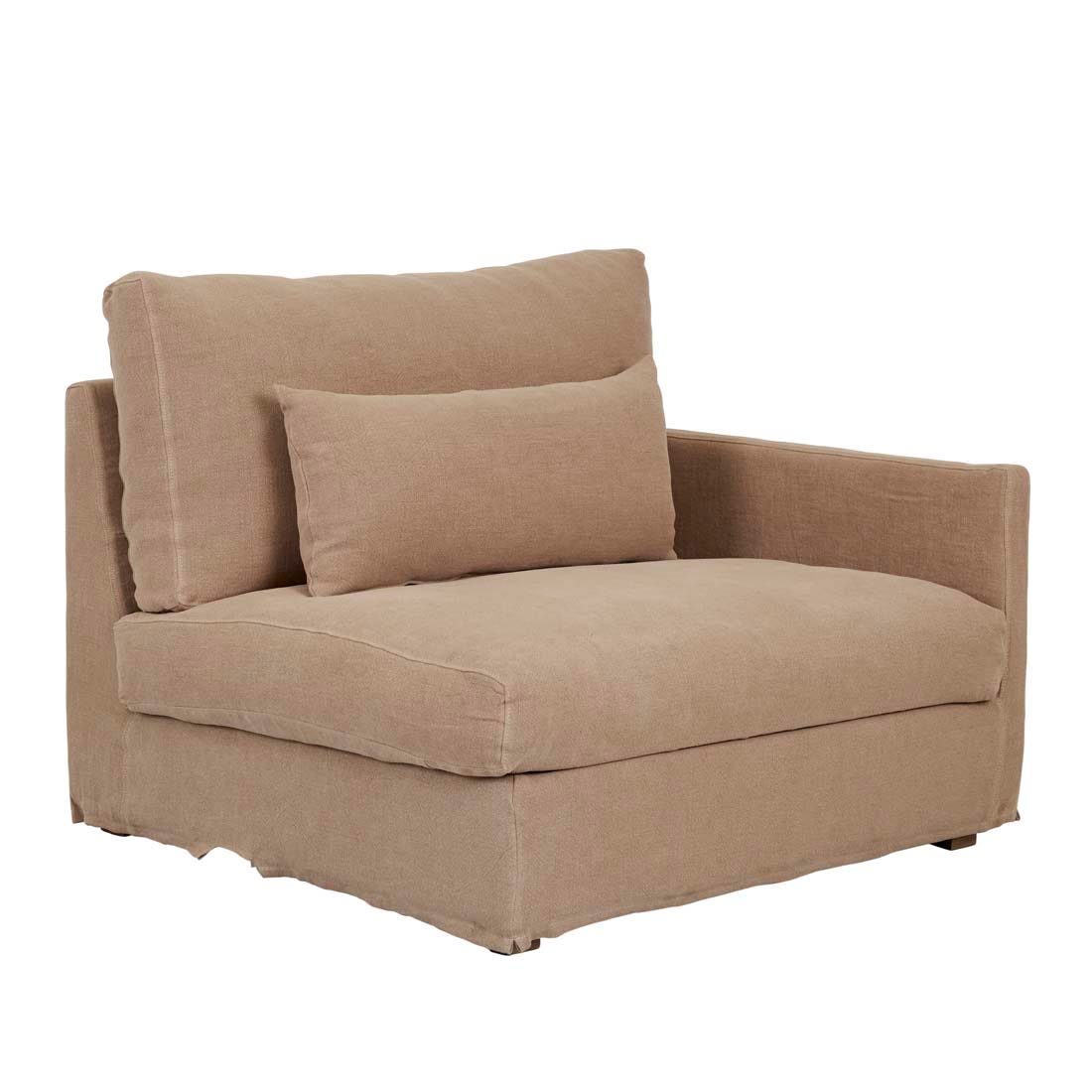Sketch Island 1 Seater Right Sofa - GlobeWest