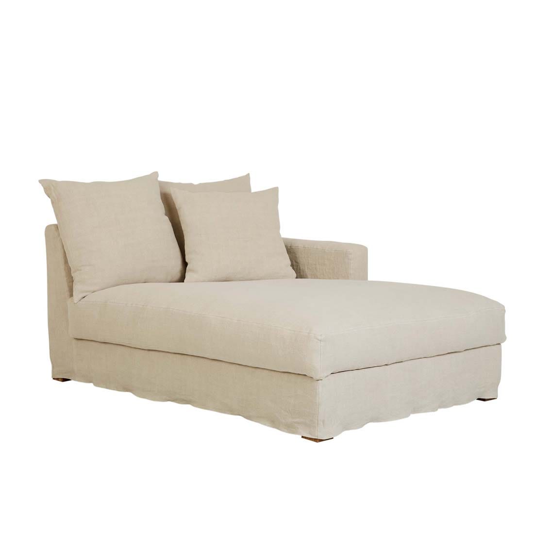 Sketch Sloopy Right Chaise Sofa - GlobeWest