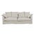 Sketch Sloopy 3 Seater Sofa - Bone - GlobeWest