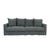 Sketch Sloopy 3 Seater Sofa - Kale Linen - GlobeWest