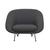 Tolv Portobello Metal Sofa Chair - Thyme - Black - GlobeWest