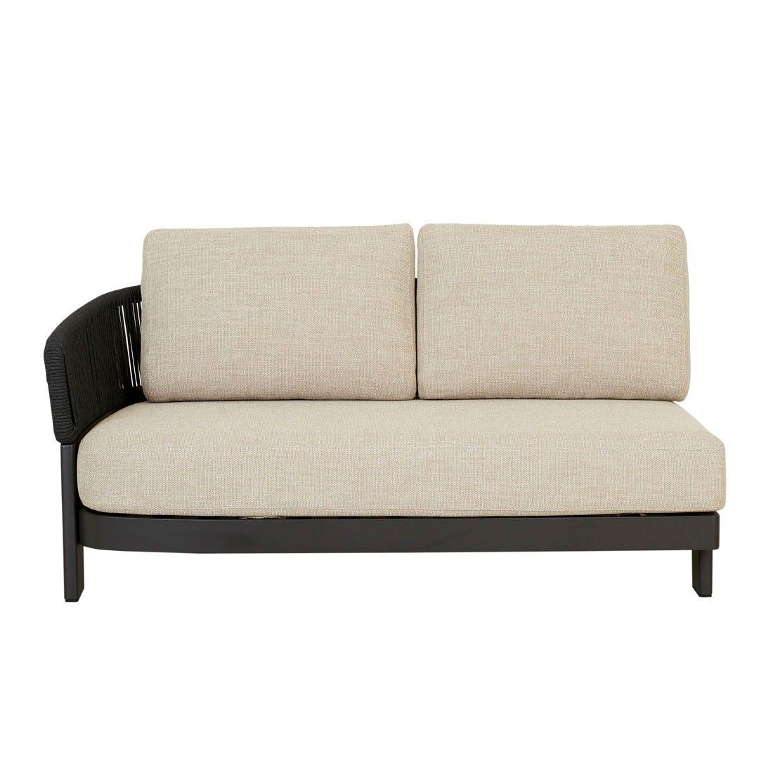 Valencia Rope 2 Seater Left Arm Sofa - GlobeWest