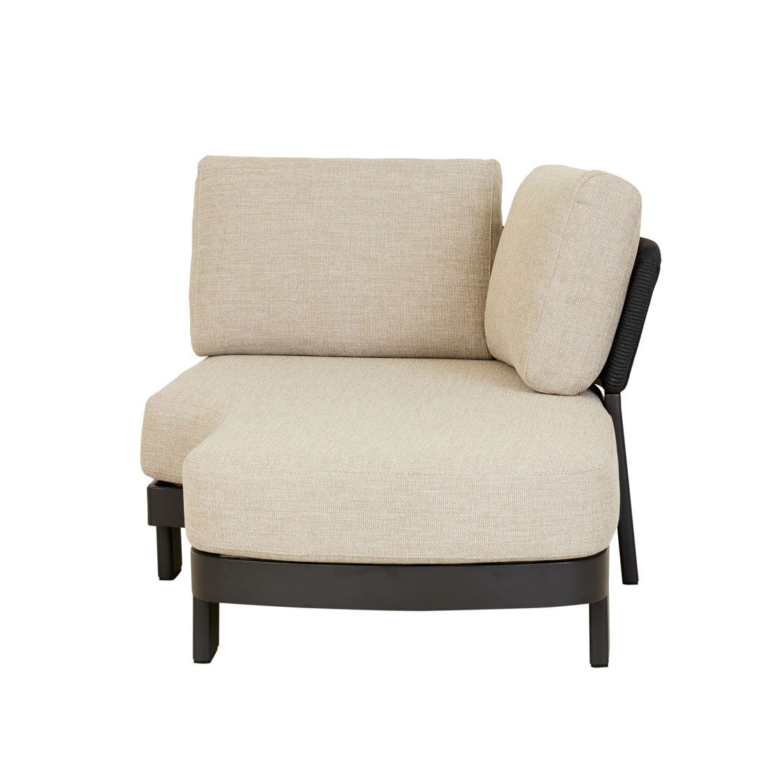 Valencia Rope Right Chaise - GlobeWest