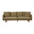 Vittoria Elliot 4 Seater Sofa - Copeland Olive - GlobeWest