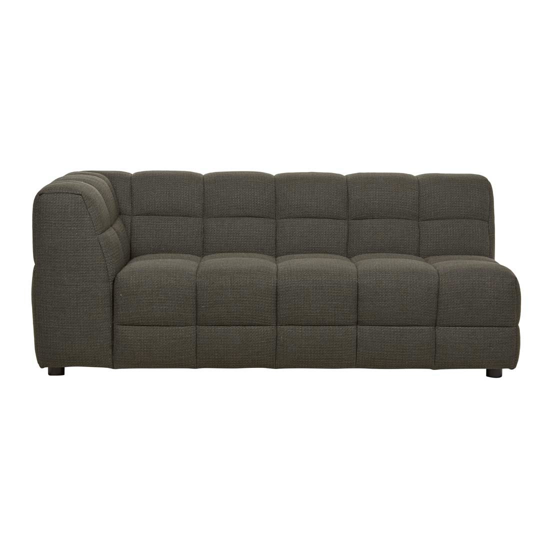 Vittoria Olive 2 Seater Left Arm - GlobeWest
