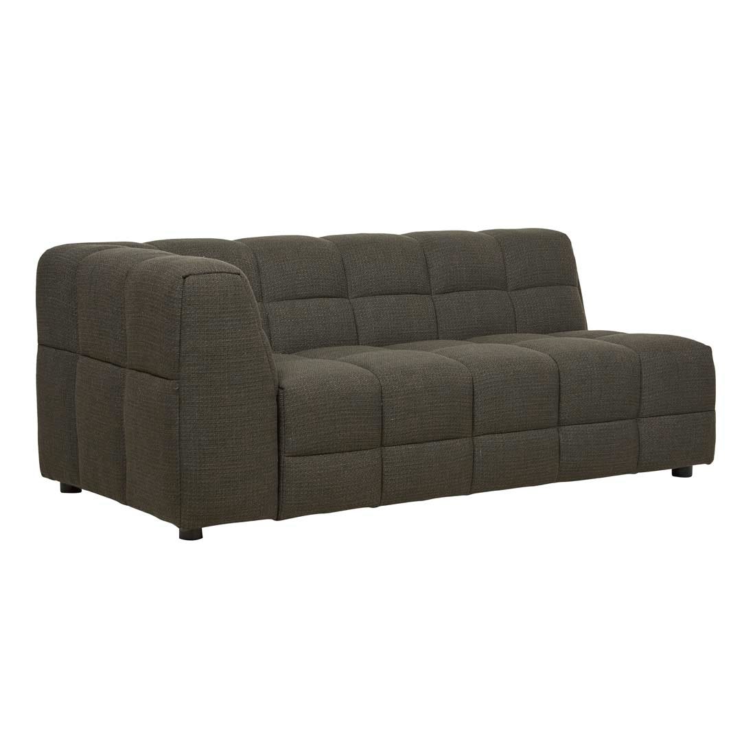 Vittoria Olive 2 Seater Left Arm - GlobeWest