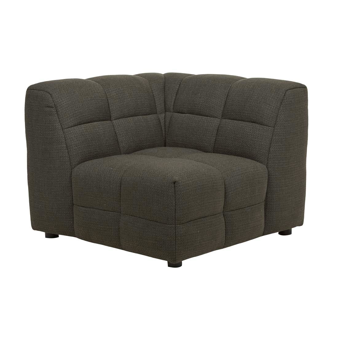 Vittoria Olive Corner Sofa - GlobeWest