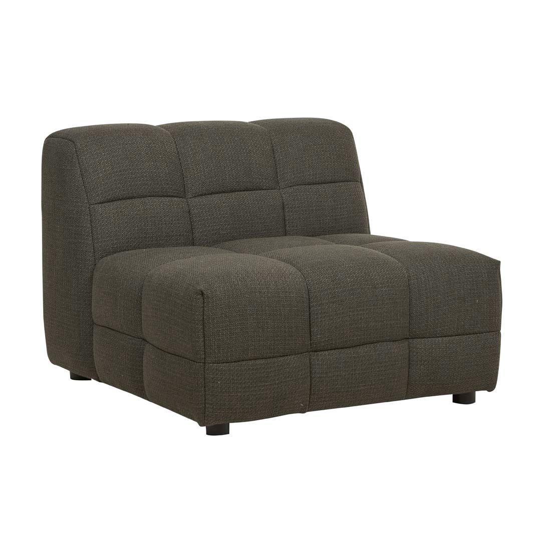 Vittoria Olive 1 Seater Centre Sofa - GlobeWest