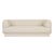 Vittoria Strata 3 Seater Sofa - Noyack Salt - GlobeWest