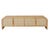 Chloe Arc Entertainment Unit - Natural Ash - GlobeWest