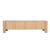 Will Marble Entertainment Unit - Grey Marble - Satin Oak - GlobeWest