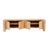 Willa Entertainment Unit - Satin Oak - GlobeWest