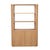 Classique Tall Oval Bookshelf - Natural Ash - GlobeWest