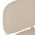Lori Metal Frame Barstool - Sandstone PU - Bone Powdercoated Metal - GlobeWest