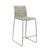 Quinn Barstool - Linen Grey - Matt Linen Grey - GlobeWest