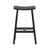 Sketch Odd Upholstered Barstool - Black - Black Onyx - GlobeWest