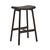 Sketch Odd Upholstered Barstool - Black - Black Onyx - GlobeWest