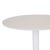 Portsea Cruise Round Bar Table - White Stone - White - GlobeWest