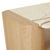 Floyd Marble Buffet - Matt Brown Vein Marble - Natural Ash Veneer - GlobeWest