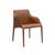 Percy Dining Armchair - Tan Recycled Leather - GlobeWest