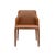 Percy Dining Armchair - Tan Recycled Leather - GlobeWest