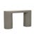 Pluto Marble Console - White Marble - Snowgum - GlobeWest