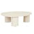 Zafina Ovo Coffee Table - Natural - GlobeWest