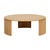 Henry Coffee Table - Satin Oak - GlobeWest