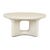 Petra Round Coffee Table - Ivory - GlobeWest
