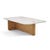 Natadora Pivot Marble Rect Coffee Tbl - White Marble - Light Oak - GlobeWest