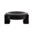 Rufus Hedra Bowl - Black Marble - GlobeWest