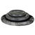 Rufus Indra Shallow Bowl - Black Marble - GlobeWest