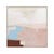 Abstract Vista Hand-Painted Wall Art - Whisper Pink - GlobeWest