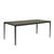 Portsea Classic Dining Tables - Grey Stone - Charcoal Aluminium - GlobeWest