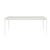 Portsea Classic Dining Tables - White Stone - White - GlobeWest