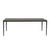Portsea Classic Dining Tables - Grey Stone - Charcoal Aluminium - GlobeWest