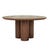 Seb Round Dining Table - WALNUT - GlobeWest