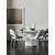 Livorno Round Dining Tables - White Speckle - GlobeWest
