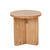 Solstice Slice Side Table - New Oak - GlobeWest