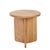 Solstice Slice Side Table - New Oak - GlobeWest