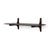 Ethnicraft PI Wall 1 Shelf - Dark Brown Mahogany - GlobeWest