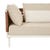 Cabana Weave 3 Seater Sofa - Ivory - Brique - GlobeWest
